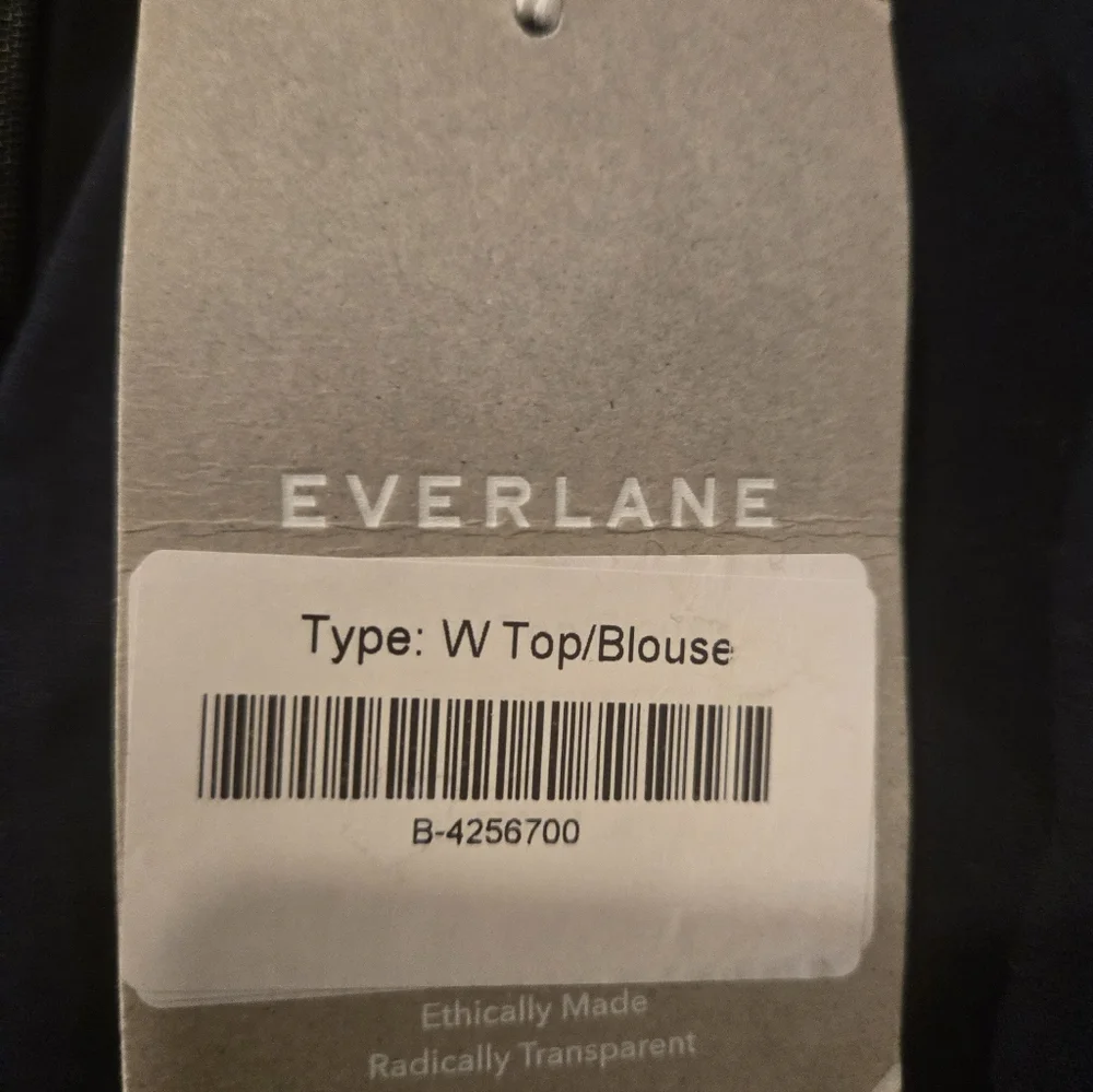 Everlane Sleeveless V-Neck Navy Jumpsuit Size 8 NWT RETAL $$$$178 - Picture 5 of 5